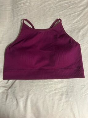 torrid Ribbed High Neck Padded Bra Size 2